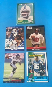 Lote de 5 tarjetas de fútbol americano Andre Rison RC Colts Falcons (S609) - Imagen 1 de 2