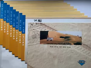 Wohnmobil "Unikat" Sammelmappe mit 10 Einzel-Prospekten - Bild 1 von 4