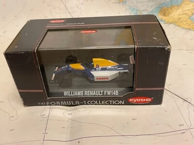 WILLIAMS RENAULT FW14B 1/43 KYOSHO CAMPIONE DEL MONDO F.1 1992 N°5 - Immagine 1 di 4