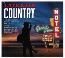 CD Willie Nelson, Patsy Cline, Charlie Rich, Johnny Cash, Etc. - Late Nite Count