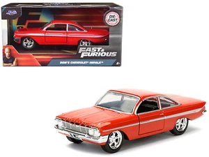 Jada 98304 Dom's Chevrolet Impala Red Fast & Furious F8 1/32 - Picture 1 of 1