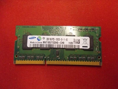 Samsung, M471B5773DH0-CH9, 4GB(2x 2GB), 204Pin, so-Dimm, DDR3. #SU-359 - Image 1 of 2