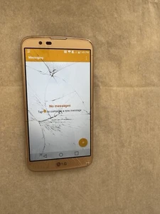 LG K10 16GB K428 Gold T-mobile Unlocked FAIR #251 - Picture 1 of 9