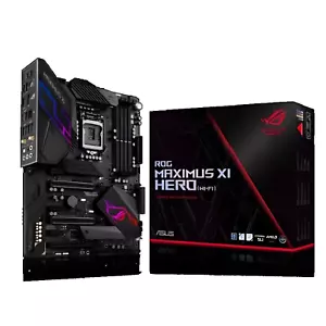 ASUS Rog Maximus XI Hero Wi-Fi LGA1151 ATX Motherboard Intel Z390 Chipset DDR4 - Picture 1 of 5