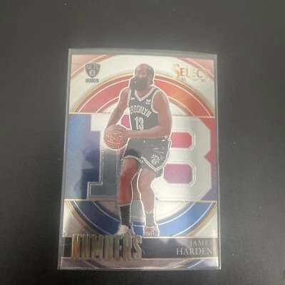 2021-22 James Harden Panini Select - Select Numbers #36 - Image 1 of 2