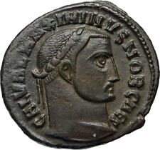 MAXIMINUS II Daia Authentic Ancient 308AD Alexandria Roman Coin GENIUS i84390