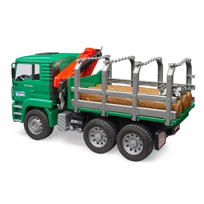 Camion giocattolo in plastica Trasporto legna uomo Facile Maneggiare - Immagine 1 di 4