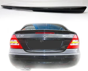 SPOILER HECKFLÜGEL passend für MERCEDES C W203 Tuning - Schwarz 197 ABS - Bild 1 von 6