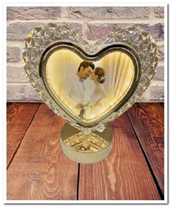 Photo Frame LED Bedroom Lamp Love Table Lamps Home Gadgets Gift - Picture 1 of 5