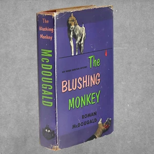 The Blushing Monkey 1953 Roman McDougald ~ First Edition - Imagen 1 de 6