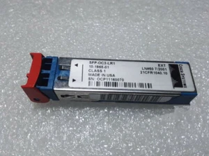 Cisco SFP-OC3-LR1 OC3/STM-1 SMF 1310nm 40KM SFP Transceiver Module 10-1965-01/02 - Picture 1 of 3