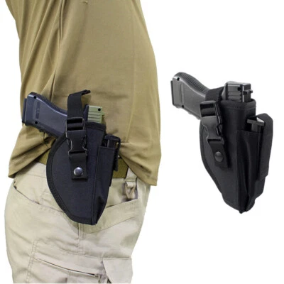 Tactical OWB Right Hand Gun Holster Pouch Pistol Belt Case for Taurus G2C G3C DT - Image 1 of 4