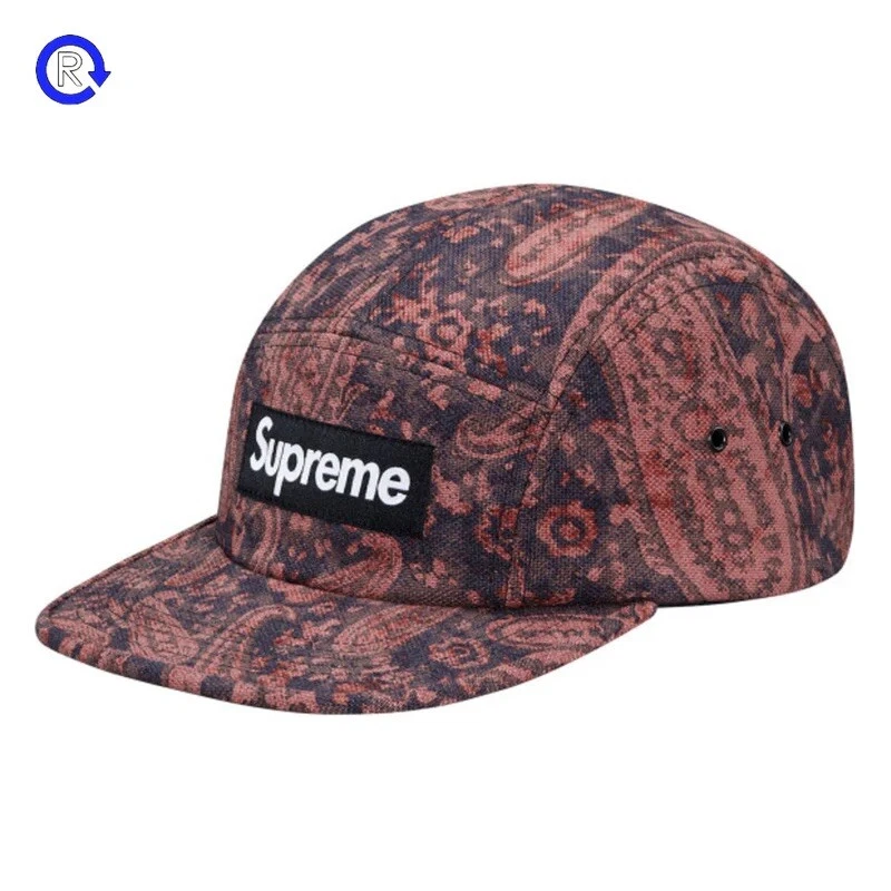 Supreme Box Logo Paisley X Liberty Camp Cap Snapback USA Never Worn USA - Image 1 of 1