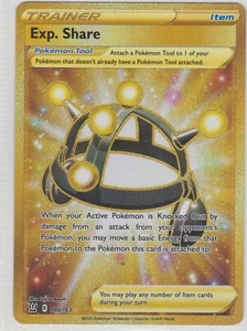 Pokemon TCG SS Battle Styles 180/163 Exp. Share Secret Gold Rare Card - Picture 1 of 1