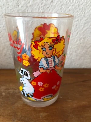 🐈‍⬛Beau Verre à Moutarde  Amora CANDY Antenne 2 1976 dessin animé vintage 9J2 - Photo 1/2