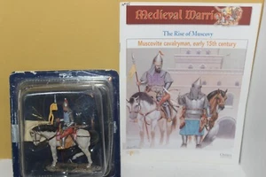 MEDIEVAL WARRIORS MUSCOVITE CAVALRYMAN EARLY 15th CENTURY PLUS BOOKLET (GMC) - Picture 1 of 2