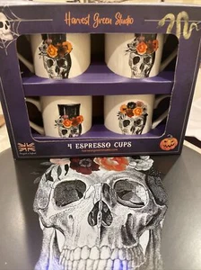 Halloween Cake Stand / Expresso Shot Glasses - Picture 1 of 6