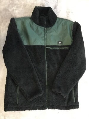 Vans MN Wagner Fall Winter Fleece Sweater Jacket Black/Sycamore Men Size XL New - Image 1 of 4