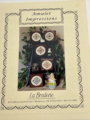 Amulet Impressions by La Broderie Cross Stitch Pattern - Image 1 of 4