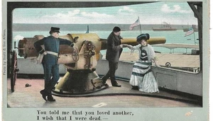 "you told me that you loved another, I wish that I were dead." 1900's humorous - Picture 1 of 2