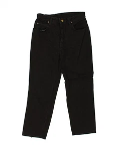 LEE Womens Straight Jeans W31 L25 Black Cotton AB05 - Picture 1 of 3