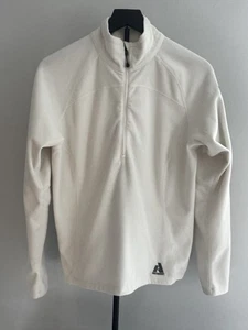 Eddie Bauer Jacke Damen Large First Ascent Ivory Fleece 1/4 Zip Pullover - Bild 1 von 8