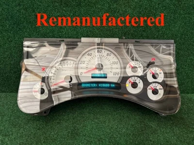 🛑 Hummer H2 2003-2005 Instrumento Completo Cara Blanca Cluster OEM Fecha 2024! Foto 1 de 4