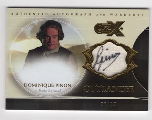 Dominique Pinon / Raymond 2019 CZX Outlander Autograph Wardrobe Costume Card /99 - Picture 1 of 2