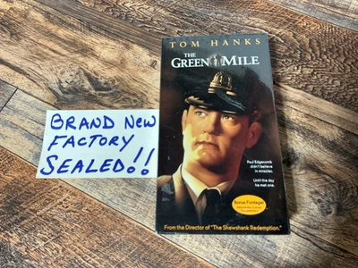 The Green Mile 2 VHS Tape Set 2000 Tom Hanks Brand New Factory Sealed Vintage - Image 1 of 4