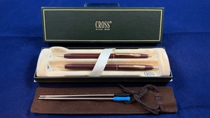 CROSS CENTURY BURGUNDY PEN/0.5mm MECHANICAL PENCIL #220105 - Picture 1 of 10