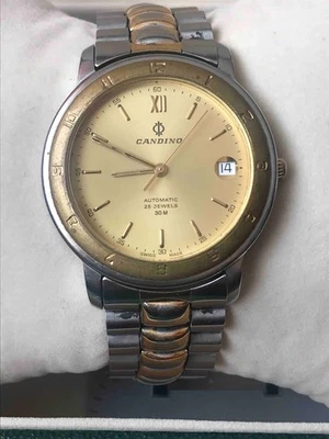 Швейцарские мужские автоматические наручные часы CANDINO - Изображение 1 из 4