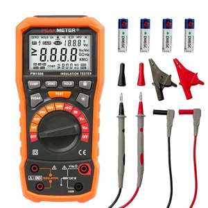 Tester Di Resistenza Di Isolamento Megaohmmetro Digitale 1000 V AC/DC per Dispos - Foto 1 di 12