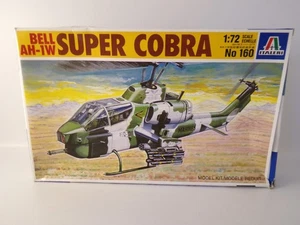ITALERI 1:72 SCALE MODEL KIT #160 BELL AH-1W SUPER COBRA  UNSTARTED - Picture 1 of 3
