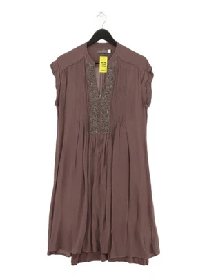 Mint Velvet A-Line Midi Dress UK12 in Purple - Image 1 of 4