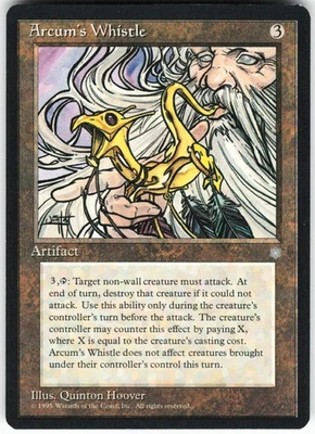 Arcum's Whistle U Ice Age ICE   MTG NM - Image 1 of 2