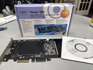 Sonnet Fusion Dual 2.5-Inch SSD RAID PCIE Mac Pro Card Slot Solution - Picture 1 of 3