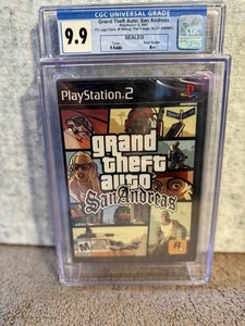 PlayStation 2 Grand Theft Auto: San Andreas WATA Graded SEALED A++ 9.9 - Picture 1 of 4