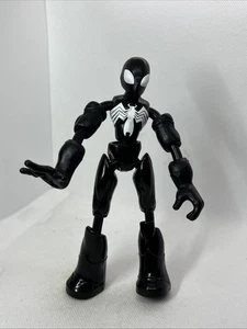 Marvel Bend & Flex Black Suit Spider-Man 5.5" Action Figure Hasbro 2019 - Picture 1 of 4