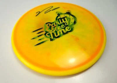 Discraft Disc Golf Esp Buzzz Midrange Disc "Early Tee Time" Paul Mcbeth Signed - Image 1 of 4