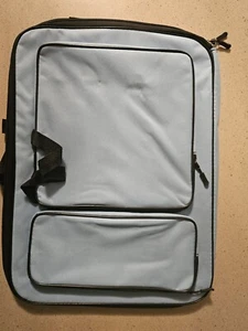 14.2" x 19.3" Art Portfolio Bag Backpack, Drawing Organizer, Light Blue - Picture 1 of 4