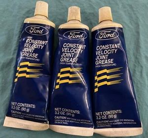 Lot 3 Motorcraft FORD Constant Velocity Joint Grease tube E43Z-19590-A High Temp - Picture 1 of 5