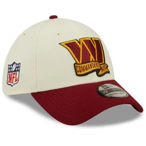 Men's Washington Commanders New Era Two-Tone 2022 NFL Sideline 39THIRTY Flex Hat - Picture 1 of 5