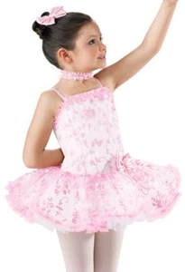 NUEVO Weissman "Eleganze" Disfraz de Baile Vestido de Patinaje Ballet 5530 XSC MC LC XLC - Imagen 1 de 2