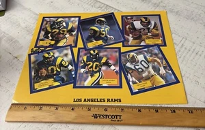 Autograph ERIC DICKERSON 8x10 PHOTO LA RAMS LEGEND HOF COA - Picture 1 of 5