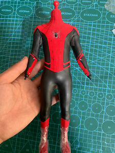Hottoys HT MMS542 1/6 Spider Man Action Figure Body Upgraded Suit Collectible