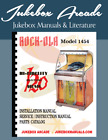 NEW Rock-Ola Model 1454  Installation & Operation, Service Manual, Parts Catalog