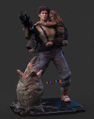 1/8 23cm Aliens Ripley 3D Print Figure GK Model Kit Unpainted Unassembled GK - Image 1 of 4