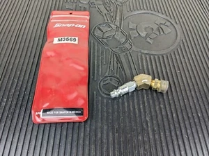 #bd727 Snap On Tools M3569 Diesel Compression Quick Connect Coupler Pressure - Picture 1 of 12