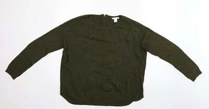 H&M Womens Green Acrylic Blend Blouse Size M - Picture 1 of 12