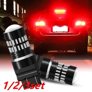 1/2set AUXITO 3157 Red LED DRL Turn Signal Brake Tail Light/Parking Bulb 48H - Picture 1 of 19